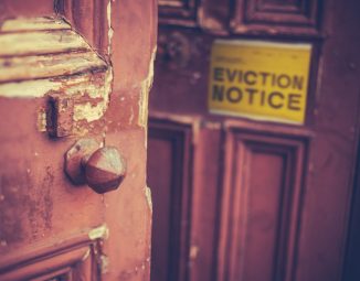 Eviction Notice On Door